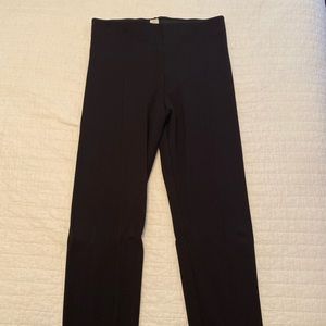 H&M black split end legging